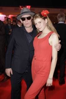 Ben Becker mit Tochter Lilith Maria Dörthe Becker bei der 13. Verleihung des PRG Live Entertainment Award in der Festhalle Frankfurt. Frankfurt am Main, 09.04.2018
