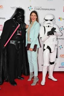 Eva Padberg, Deutschen Computerspielpreis 2018 im Kohlebunker & Kesselhaus in Muenchen am 10.04.2018