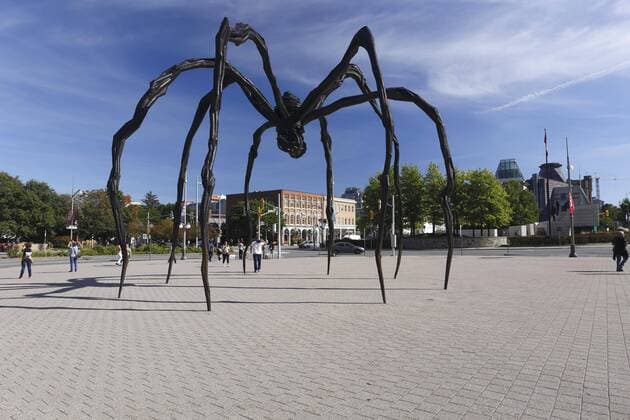 Riesenspinnenstatue von Louise Bourgeois, Ottawa, Provinz Ontario, Kanada, Nordamerika Copyright: imageBROKER/GuentherxSchwermer iblgsc04654896.jpg