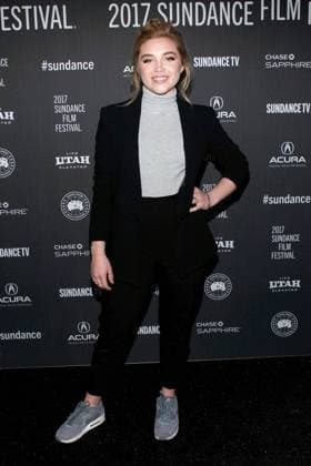Florence Pugh arriving at the premiere of Lady Macbeth during the Sundance Film Festival in Park City, Utah - Jan 20, 2017 - Sundance Film Festival 2017, Park City Utah United States Marc Theatre  Copyright: xJPAx h_00376715