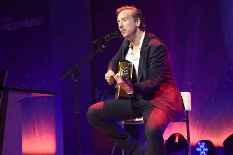 Olli Schulz bei der Verleihung des Deutschen Computerspielpreises 2018 im Kesselhaus. München, 10.04.2018