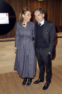 Karen Heumann und Giovanni di Lorenzo bei der Verleihung des Nannen Preises 2018 in der Elbphilharmonie. Hamburg, 11.04.2018