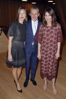 Johanna Wokalek, Ulrich Matthes und Iris Berben bei der Verleihung des Nannen Preises 2018 in der Elbphilharmonie. Hamburg, 11.04.2018