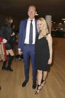 Mathias Döpfner und Anne Meyer-Minnemann bei der Verleihung des Nannen Preises 2018 in der Elbphilharmonie. Hamburg, 11.04.2018