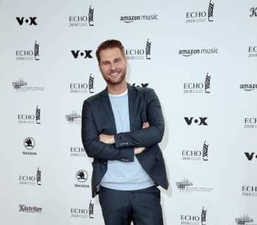 Maurice Gajda bei Verleihung Deutscher Musikpreis ECHO 2018 in Messe Berlin.