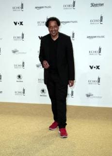 Cherno Jobatey bei Verleihung Deutscher Musikpreis ECHO 2018 in Messe Berlin.