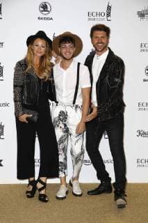 Jana Julie Kilka, Luca Hänni und Thore Schölermann bei der Verleihung vom ECHO POP am 12.04.2018 in Berlin ECHO POP Verleihung 2018 in Berlin