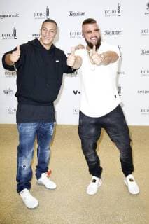 Farid Bang und Kollegah bei der Verleihung vom ECHO POP am 12.04.2018 in Berlin ECHO POP Verleihung 2018 in Berlin
