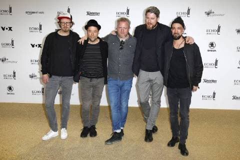 Jan Josef Liefers mit seiner Band Radio Doria bei der Verleihung vom ECHO POP am 12.04.2018 in Berlin ECHO POP Verleihung 2018 in Berlin