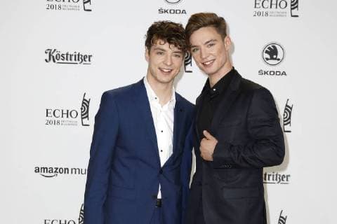 Roman und Heiko Lochmann, Die Lochis bei der Verleihung vom ECHO POP am 12.04.2018 in Berlin ECHO POP Verleihung 2018 in Berlin