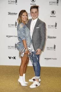 Dagi Bee und ihr Freund Eugen Kazakov bei der Verleihung vom ECHO POP am 12.04.2018 in Berlin ECHO POP Verleihung 2018 in Berlin