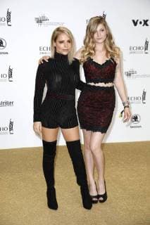 Michelle und ihre Tochter Marie bei der Verleihung vom ECHO POP am 12.04.2018 in Berlin ECHO POP Verleihung 2018 in Berlin