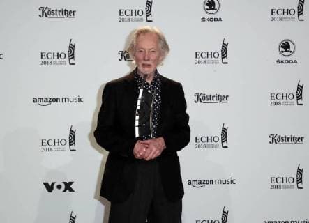 Bilder des Tages Klaus Voormann (Kategorie Lebenswerk)) bei Verleihung Deutscher Musikpreis ECHO 2018 in Messe Berlin.