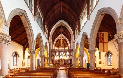 Inverness THEMENBILD - Innenansicht der St. Andrews Kathedrale Inverness oder Kathedrale von Inverness , Schottland, aufgenommen am 15. Juni 2015 Interior View of the Inverness Cathedral also known as the Cathedral Church of Saint Andrew in Inverness, Scotland on 2015 06 09. Copyright: xEibner-Pressefoto EXPA Feichterx EP_fei