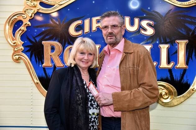Erna Klum und Günther Klum, ( Eltern von Model Heidi Klum ) kommt am 12.04.2018 zu Premiere des Circus Roncalli in Köln.