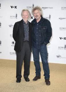 Klaus Voormann, Wolfgang Niedecken bei Verleihung Deutscher Musikpreis ECHO 2018 in Messe Berlin.
