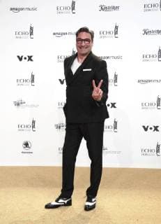 Mousse T. bei Verleihung Deutscher Musikpreis ECHO 2018 in Messe Berlin.