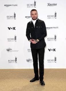Liam Payne bei Verleihung Deutscher Musikpreis ECHO 2018 in Messe Berlin.