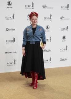 Eenie van de Meiklokjes bei Verleihung Deutscher Musikpreis ECHO 2018 in Messe Berlin.