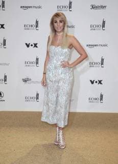 Annemarie Eilfeld bei Verleihung Deutscher Musikpreis ECHO 2018 in Messe Berlin.