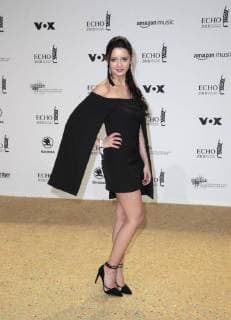 Eisblume bei Verleihung Deutscher Musikpreis ECHO 2018 in Messe Berlin.