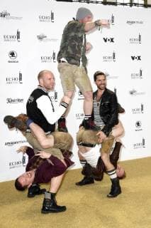 Voxxclub bei der 27. Verleihung des Deutschen Musikpreises Echo 2018 in der Messe Berlin. Berlin, 12.04.2017