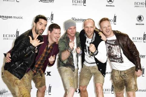 Voxxclub bei der 27. Verleihung des Deutschen Musikpreises Echo 2018 in der Messe Berlin. Berlin, 12.04.2017