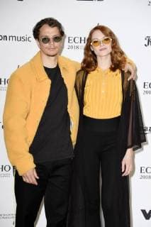Frans Zimmer Alle Farben mit Freundin bei der 27. Verleihung des Deutschen Musikpreises Echo 2018 in der Messe Berlin. Berlin, 12.04.2017
