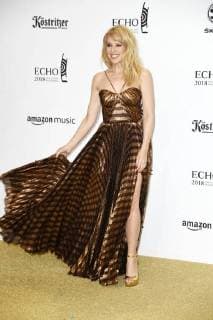 Kylie Minogue bei der 27. Verleihung des Deutschen Musikpreises Echo 2018 in der Messe Berlin. Berlin, 12.04.2017