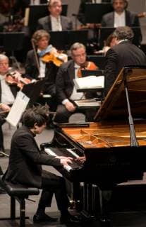 Korean Jim-Hyeon Lee performs during the final of the sixtieth Jaen Award of Piano, at the Infanta Leonor Theater, in Jaen, Spain, 13 April 2018. Sixtieth Jaen Award of Piano !ACHTUNG: NUR REDAKTIONELLE NUTZUNG!  Copyright: xJosexManuelxPedrosax GRAF3288 20180414-636592643064614557
