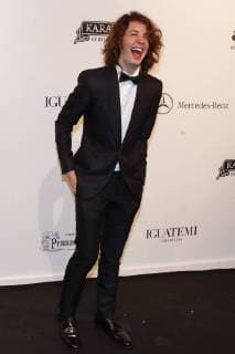 Entertainment Bilder der Woche Bilder des Tages Lucas Jagger son of British singer Mick Jagger and Brazilian model Luciana Gimenez attend the amfAR gala in Sao Paulo, Brazil, 13 April 2018. The amfAR gala in Sao Paulo !ACHTUNG: NUR REDAKTIONELLE NUTZUNG!  Copyright: xSebastiaoxMoreirax BRA301 20180414-636592760908897528