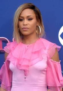 Singer Eve attends the 53rd annual Academy of Country Music Awards held at MGM Grand Garden Arena in Las Vegas, Nevada on April 15, 2018. The show will be telecast live on CBS.  LAV20180415146 JIMxRUYMEN