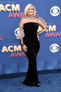 Bebe Rexha arriving at the 53rd Annual Academy of Country Music Awards in Las Vegas, Nevada - April 15, 2018 - Academy of Country Music Awards 2018, Las Vegas Nevada United States MGM Grand Garden Arena  Copyright: xArroyo-OConnorx h_00504316