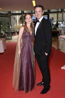 Dunja Burghardt und Maik Burghardt bei der Cosmic Angel Award Gala 2018 im Mathäser Filmpalast. München, 15.04.2018