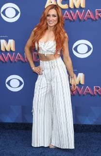 April 15, 2018 - Las Vegas, NV, U.S. - 15 April 2018 - Las Vegas, NV - Becky Lynch. 2018 ACM Awards Red Carpet arrivals at MGM Grand Garden Arena. Photo Credit: MJT AdMedia Las Vegas U.S. - ZUMAa123 20180415_zaa_a123_236 Copyright: xMjtAdmediax