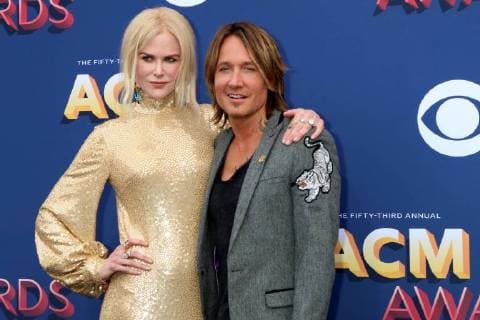 LAS VEGAS, NV - APRIL 15: Nicole Kidman and Keith Urban at the 53rd Academy of Country Music Awards at MGM Grand Garden Arena on April 15, 2018 in Las Vegas, Nevada Copyright: xDavidxEdwardsx