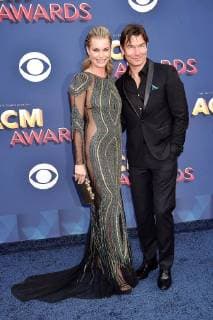 Rebecca Romijn und ihr Ehemann Jerry O Connell bei den Country Music Awards am 15.04.2018 in Las Vegas 53rd Academy Of Country Music Awards 2018 in Las Vegas