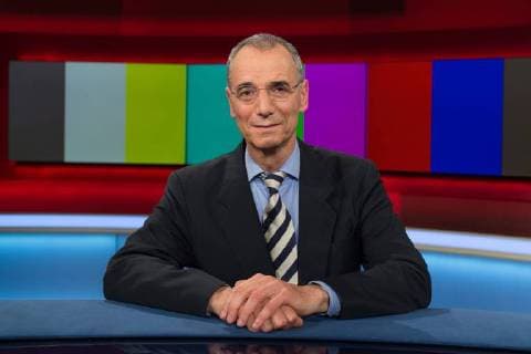 Berlin Michael Wolffsohn - Historiker und Publizist, Mit dem Finger am Abzug - Wie zuegellos ist Donald Trump, Copyright: xUwexKoch xEibner-Pressefotox EP_ukh