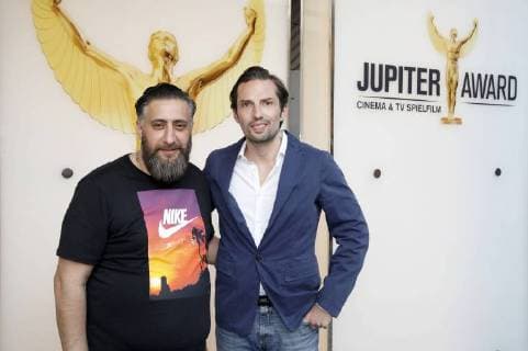 Bilder des Tages Kida Ramadan und Quirin Berg bei der 39. Verleihung des Jupiter Award 2018 im Grand Hyatt Hotel. Berlin, 18.04.2018