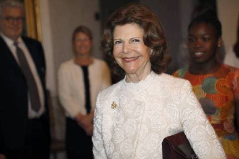 Queen Silvia Attendance at the presentation of the World s Children s Prize for the Rights of the Child, Castle, 2018-04-19 Stockholm Sweden  580951