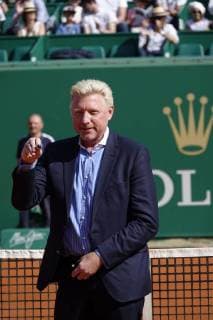 Bilder des Tages Zeremonie auf dem Court Rainier III des Monte-Carlo Country Club anläßlich der Übergabe des Rings der Hall of Fame an den ehemaligen deutschen Tennisspieler Boris Becker im Rahmen des Rolex Monte-Carlo ATP World Tour Masters 1000 Tennisturnier