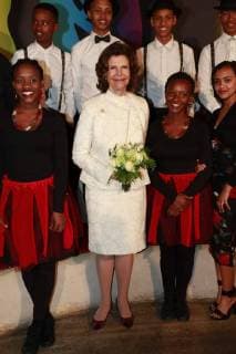 Queen Silvia attendance at the presentation of the World s Children s Prize for the Rights of the Child, Gripsholm Castle, 2018-04-19 Silvia de Suede Stockholm Sweden  581070