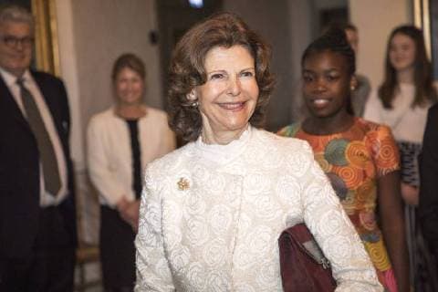 Queen Silvia Attendance at the presentation of the World s Children s Prize for the Rights of the Child, Gripsholm Castle, 2018-04-19 Silvia de Suede Mariefred Sweden  581115