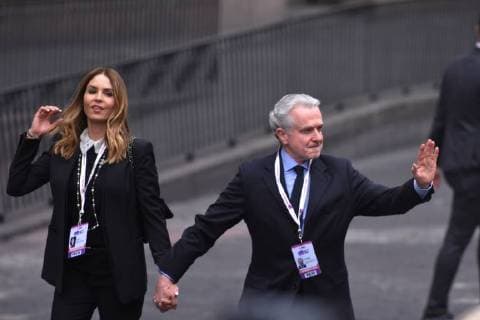 CIDADE DO MÉXICO, DF - 22.04.2018: PRESIDENTIAL RACE IN MEXICO - Santiago Creel attends on First Debate of candidates for the Mexico presidential held at Palace of Mining on April 22, 2018 in Mexico City, Mexico. x1519380x  CarlosxTischler