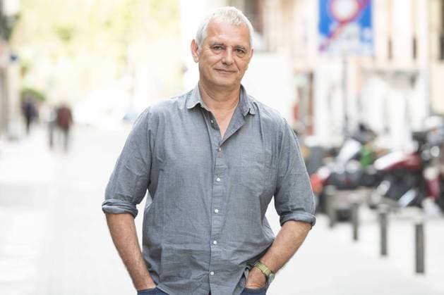 French director Laurent Cantet attends to presentation of his last film El taller de escritura at Cines Golem in Madrid, Spain. April 24, 2018.  (20180424011)