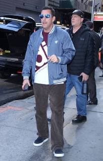 NEW YORK, NY - APRIL 24: Adam Sandler seen at Good Morning America in New York City on April 24, 2018. Copyright: xRWx
