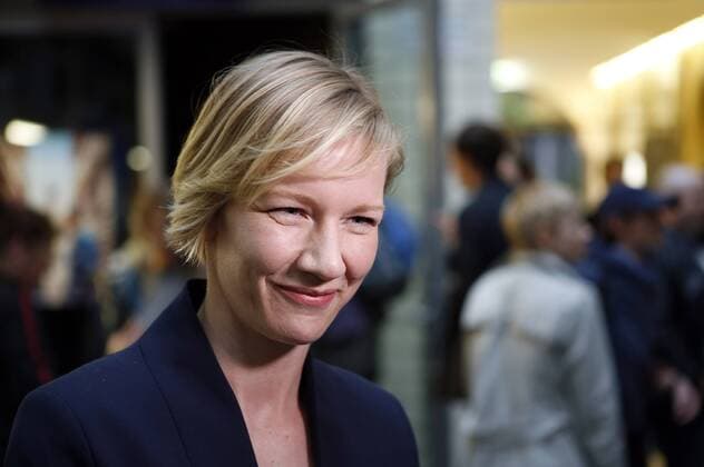 Sandra Hüller bei der Premiere des Kinofilms In den Gängen im Passagekino. Leipzig, 24.04.2018