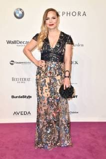 Regina Halmich bei der Ankunft zur Verleihung Deutscher Parfumpreis - Duftstars 2018 am 25.04.2018 in Berlin Deutscher Parfumpreis Duftstars 2018 in Berlin