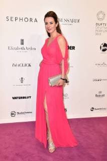 Bettina Cramer bei der Ankunft zur Verleihung Deutscher Parfumpreis - Duftstars 2018 am 25.04.2018 in Berlin Deutscher Parfumpreis Duftstars 2018 in Berlin