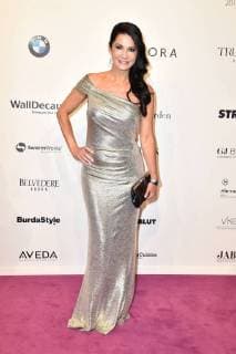 Mariella Ahrens bei der Ankunft zur Verleihung Deutscher Parfumpreis - Duftstars 2018 am 25.04.2018 in Berlin Deutscher Parfumpreis Duftstars 2018 in Berlin